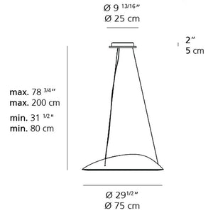 Ameluna Suspension Lamp suspension lamps Artemide 