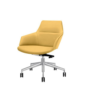Aston Conference Syncro Five Way Swivel Base Armchair task chair Arper 