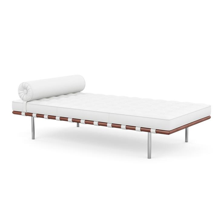 Barcelona Couch Sofa Knoll Volo - White