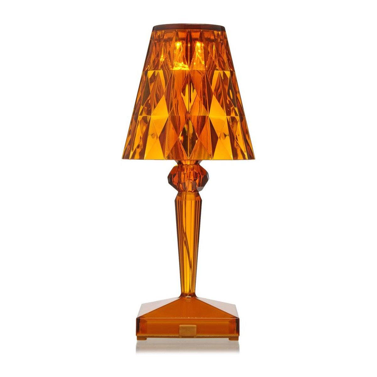 Battery LED Table Lamp Table Lamps Kartell Amber