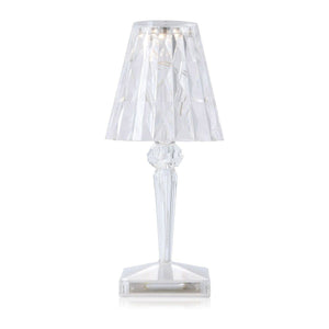 Battery LED Table Lamp Table Lamps Kartell Crystal 