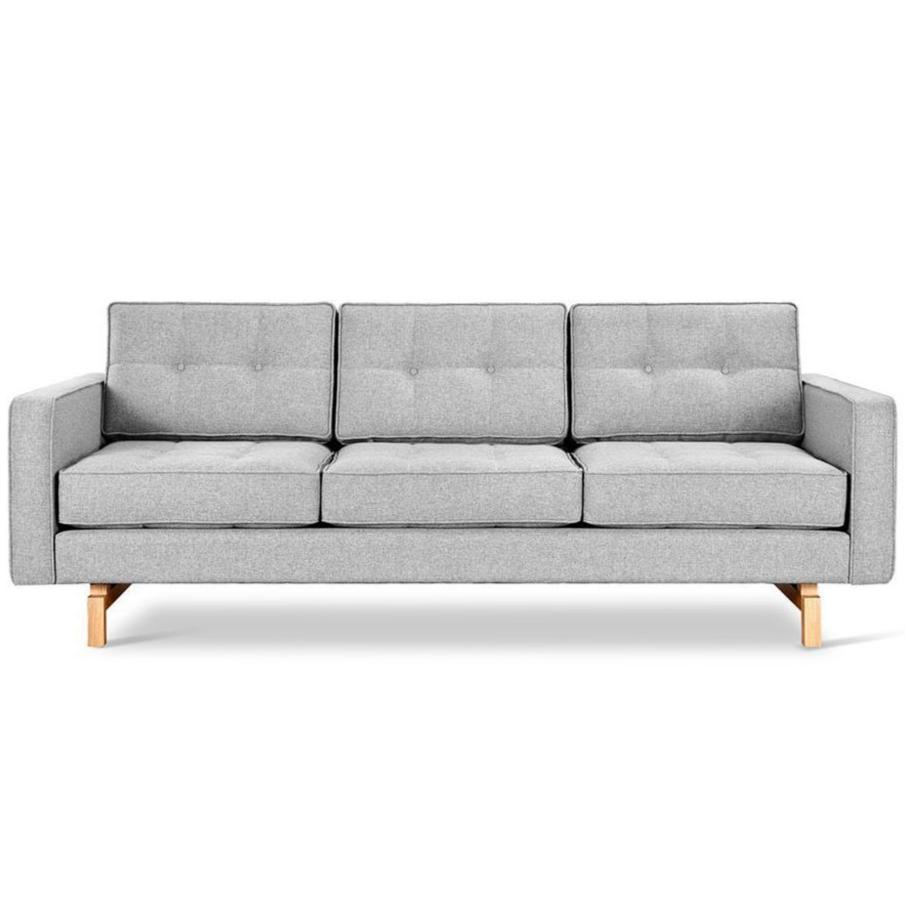 Jane 2 Sofa Sofa Gus Modern Bayview Silver Natural Ash