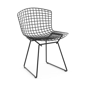 Bertoia Side Chair - Unupholstered Side/Dining Knoll Polished Chrome 