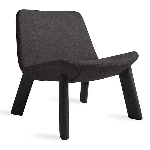 Neat Lounge Chair lounge chair BluDot Vesper Charcoal