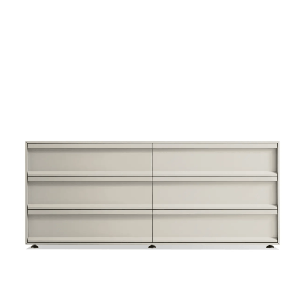 Superchoice 6 Drawer Dresser storage BluDot Putty