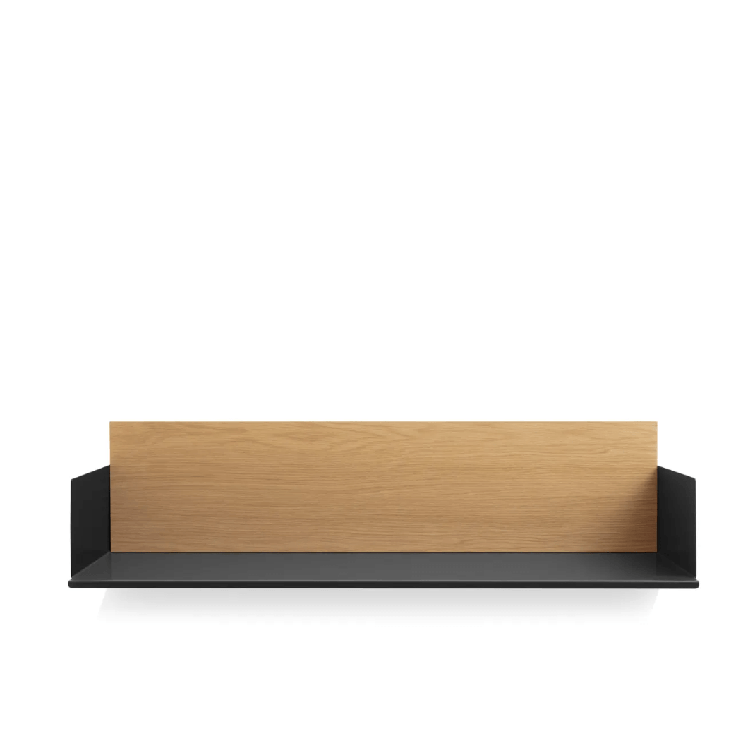 Wonder Wall 2.0 Shelf Shelf BluDot White Oak / Oblivion