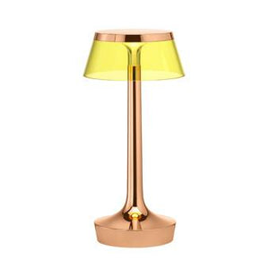Bon Jour Unplugged Table Lamp Table Lamps Flos Copper Yallow 