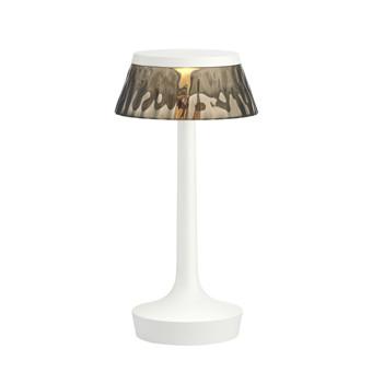 Bon Jour Unplugged Table Lamp Table Lamps Flos White Fumee