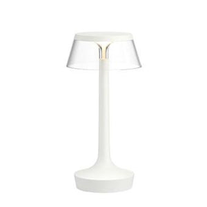 Bon Jour Unplugged Table Lamp Table Lamps Flos White Transparent 