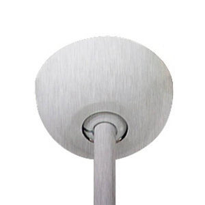 Sloped Ceiling Adapter Accessories Modern Fan Co Brushed Aluminum 