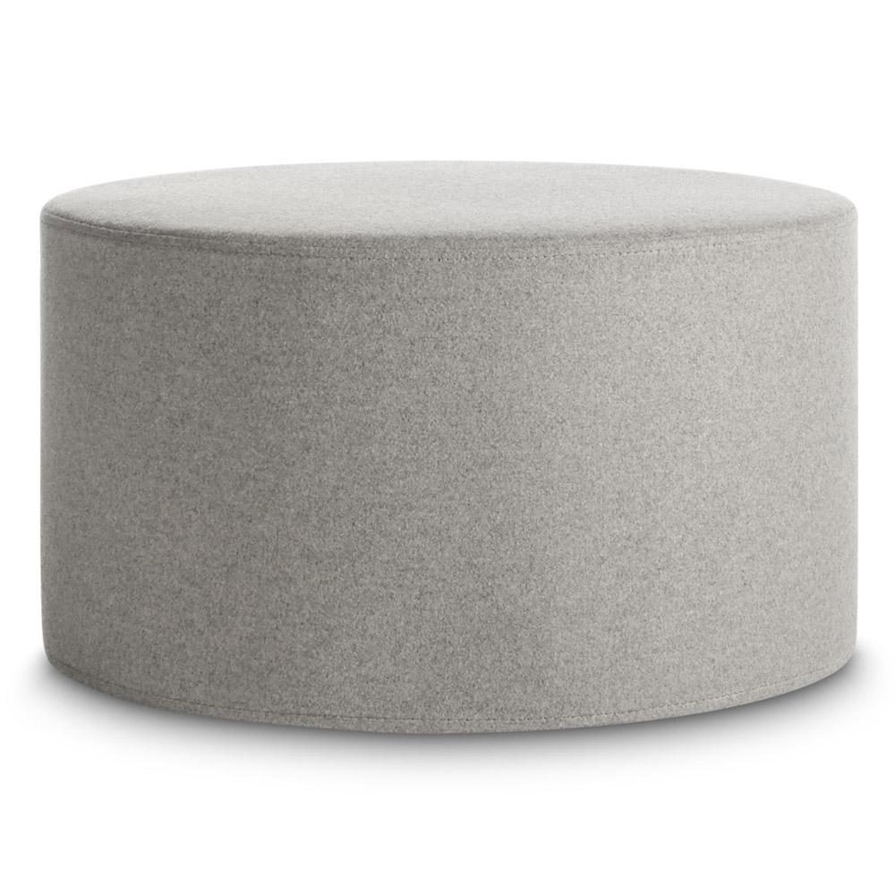 Bumper Large Ottoman ottomans BluDot Thurmond Light Grey
