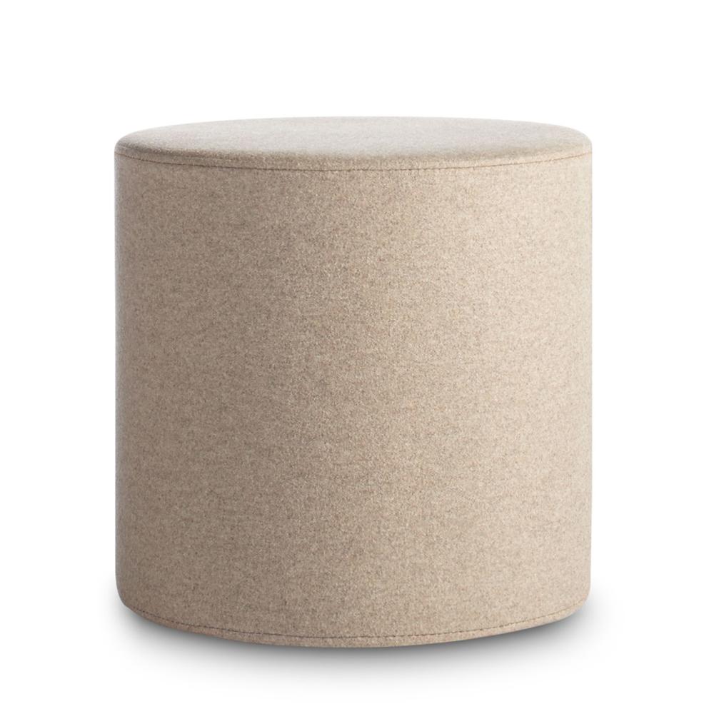 Bumper Small Ottoman ottomans BluDot Thurmond Wheat