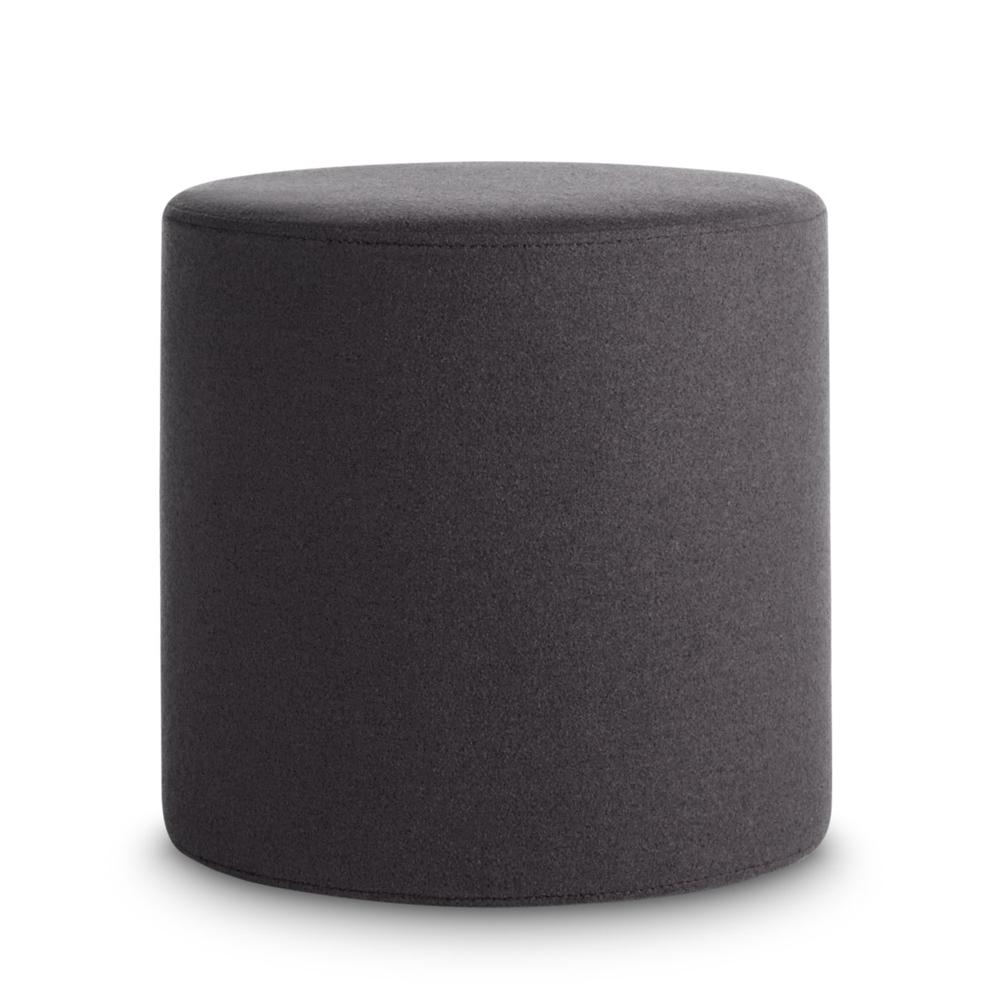Bumper Small Ottoman ottomans BluDot Thurmond Charcoal