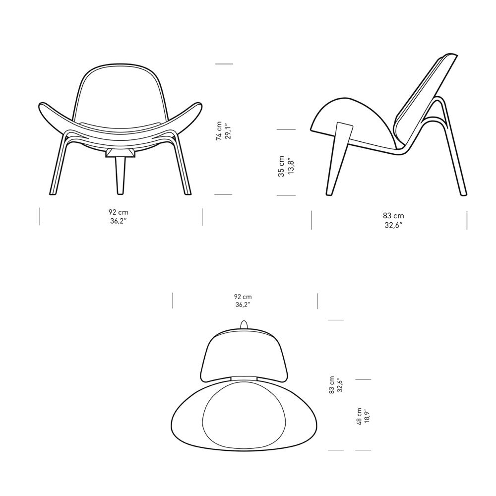 CH07 Lounge Chair lounge chair Carl Hansen