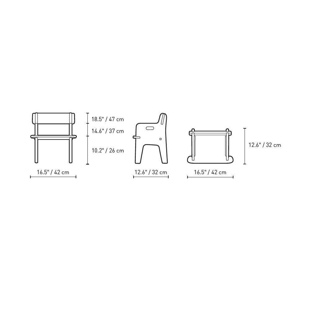 CH410 Peters Chair Side/Dining Carl Hansen