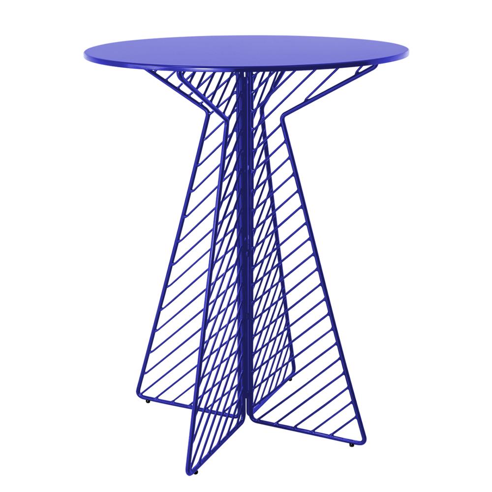 Cafe Bar Table Tables Bend Goods Electric Blue
