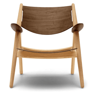 Ch28T Lounge Chair - All Wood lounge chair Carl Hansen oak frame / seat,back & armrest - walnut oiled + $195.00 