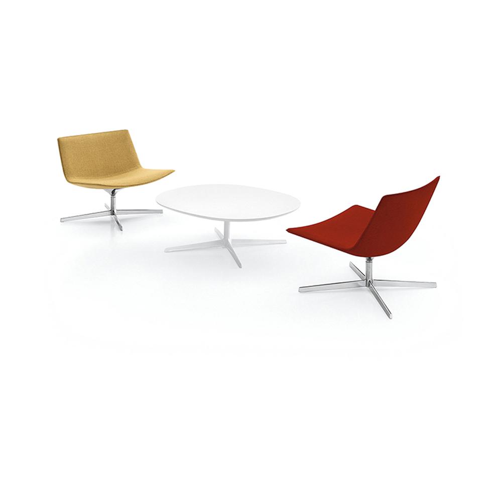 Catifa 80 Pedestal Base Lounge Chair lounge chair Arper