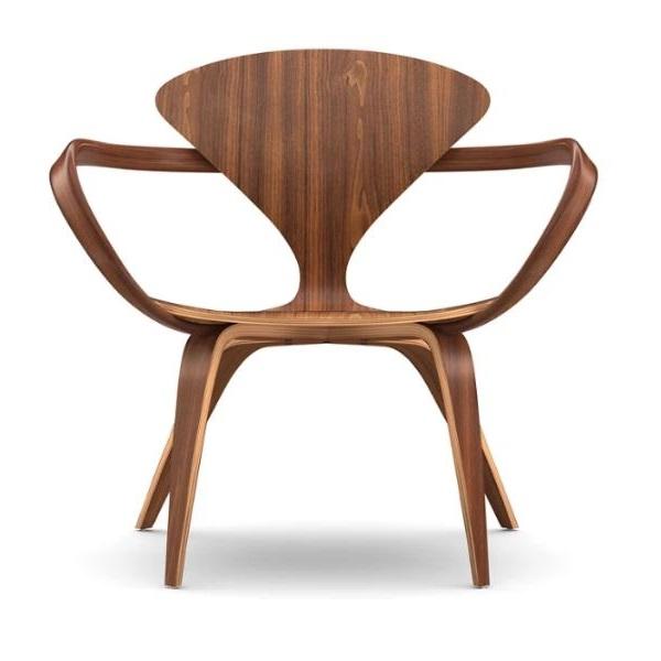 Cherner Lounge Arm Chair lounge chair Cherner Chair Classic Walnut None