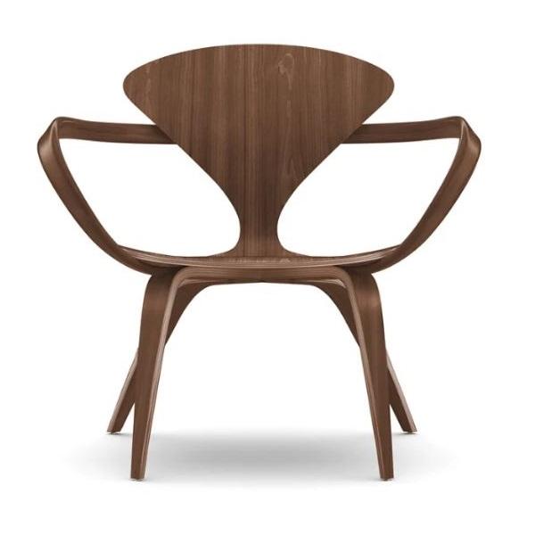 Cherner Lounge Arm Chair lounge chair Cherner Chair Natural Walnut None
