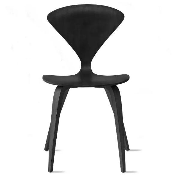 Cherner Side Chair Side/Dining Cherner Chair Classic Ebony (Ebonized Walnut)