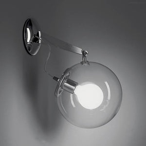 Miconos Wall Lamp by Artemide wall / ceiling lamps Artemide Chrome Dimmable 2-Wire 