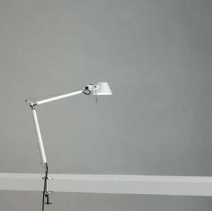 Tolomeo Mini Table Lamp Table Lamps Artemide Clamp Base White 