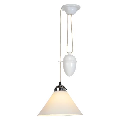 Cobb Rise and Fall Pendant Light suspension lamps Original BTC Small Natural White