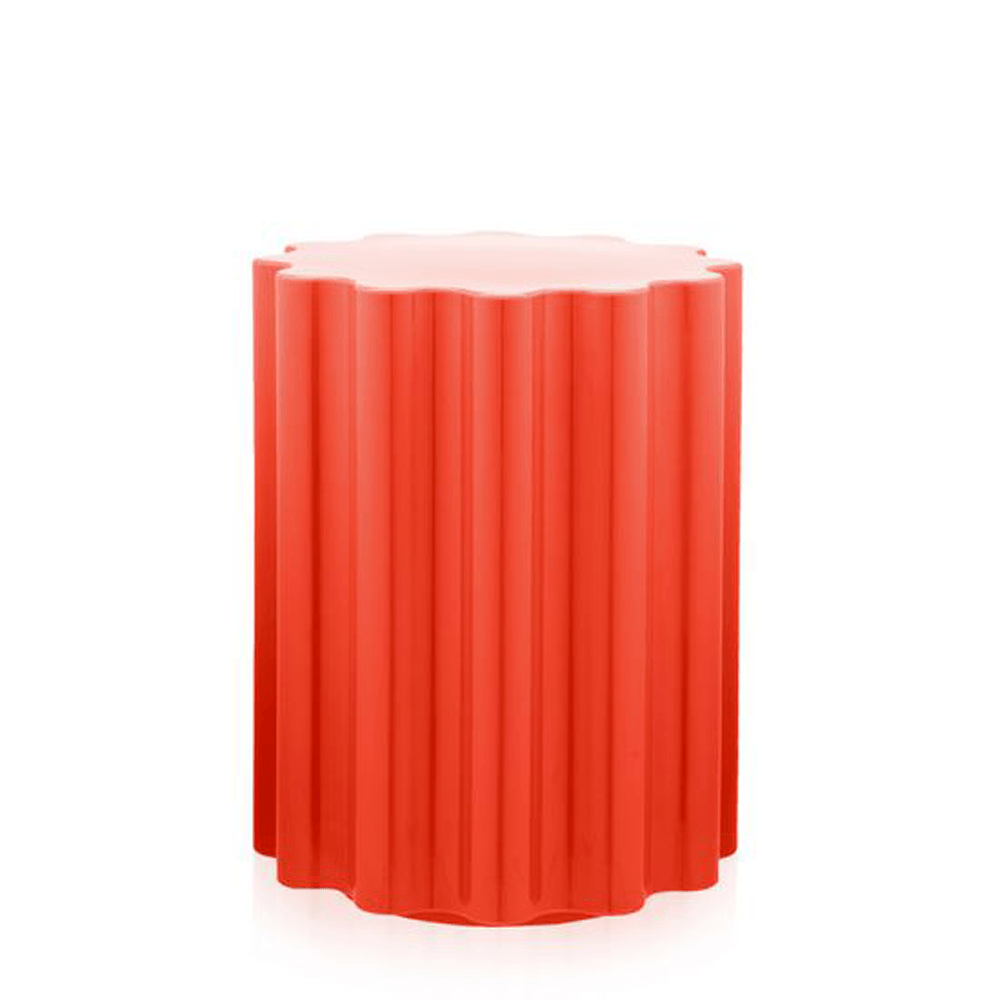 Ettore Sottsass Colonna Stool Stools Kartell Red