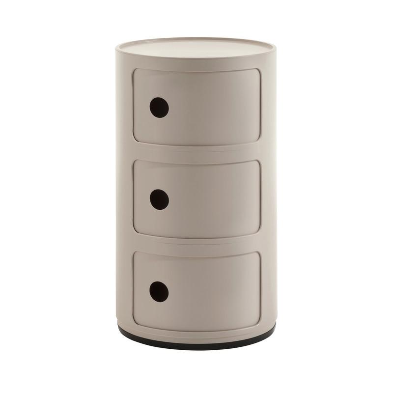 Componibili Bio storage Kartell Cream