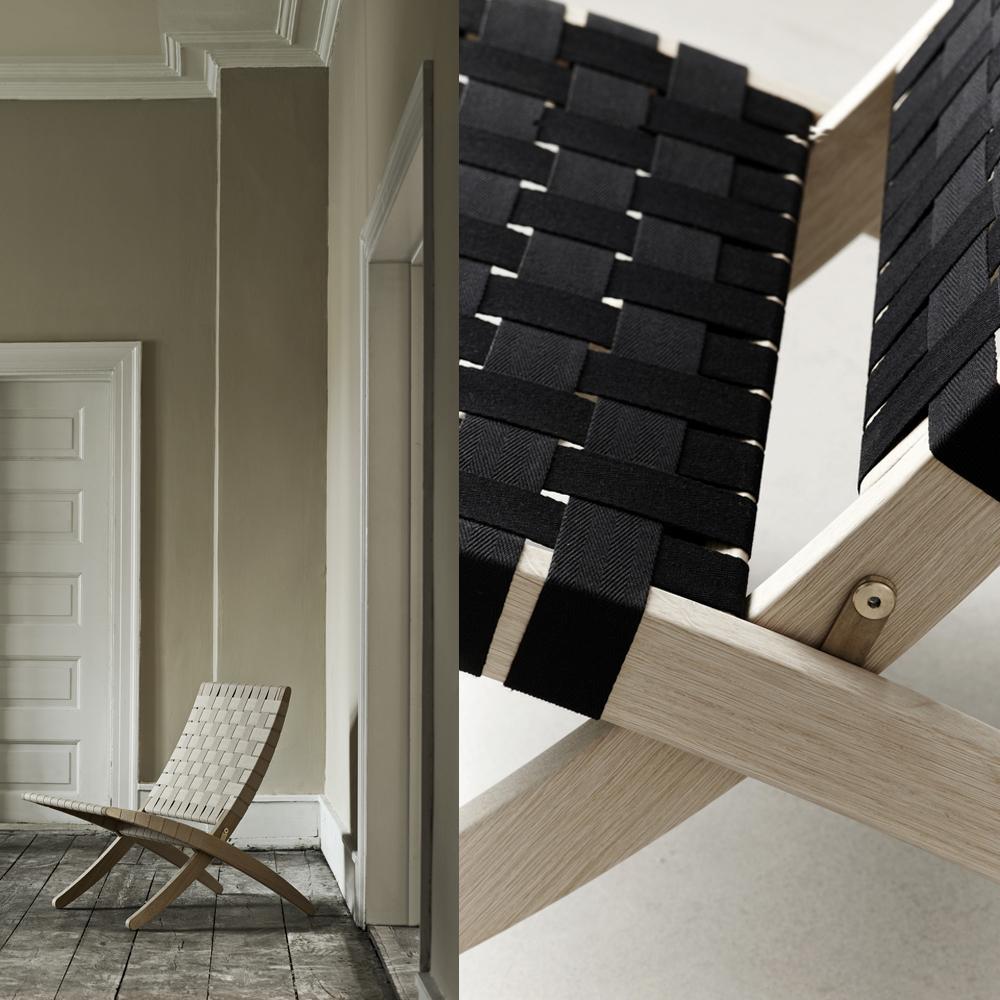 Cuba Lounge Chair - MG501 lounge chair Carl Hansen