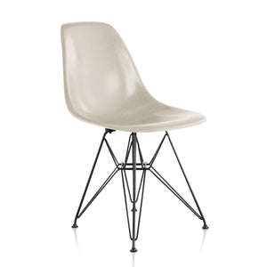 Eames Molded Fiberglass Side Chair with Wire Base Side/Dining herman miller 