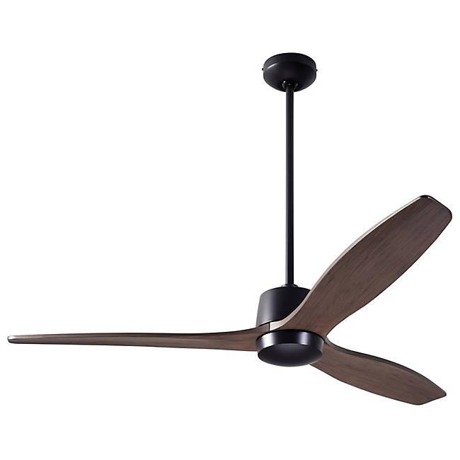 Arbor DC Ceiling Fan Ceiling Fans Modern Fan Co Dark Bronze Mahogany Wall Control Without Light