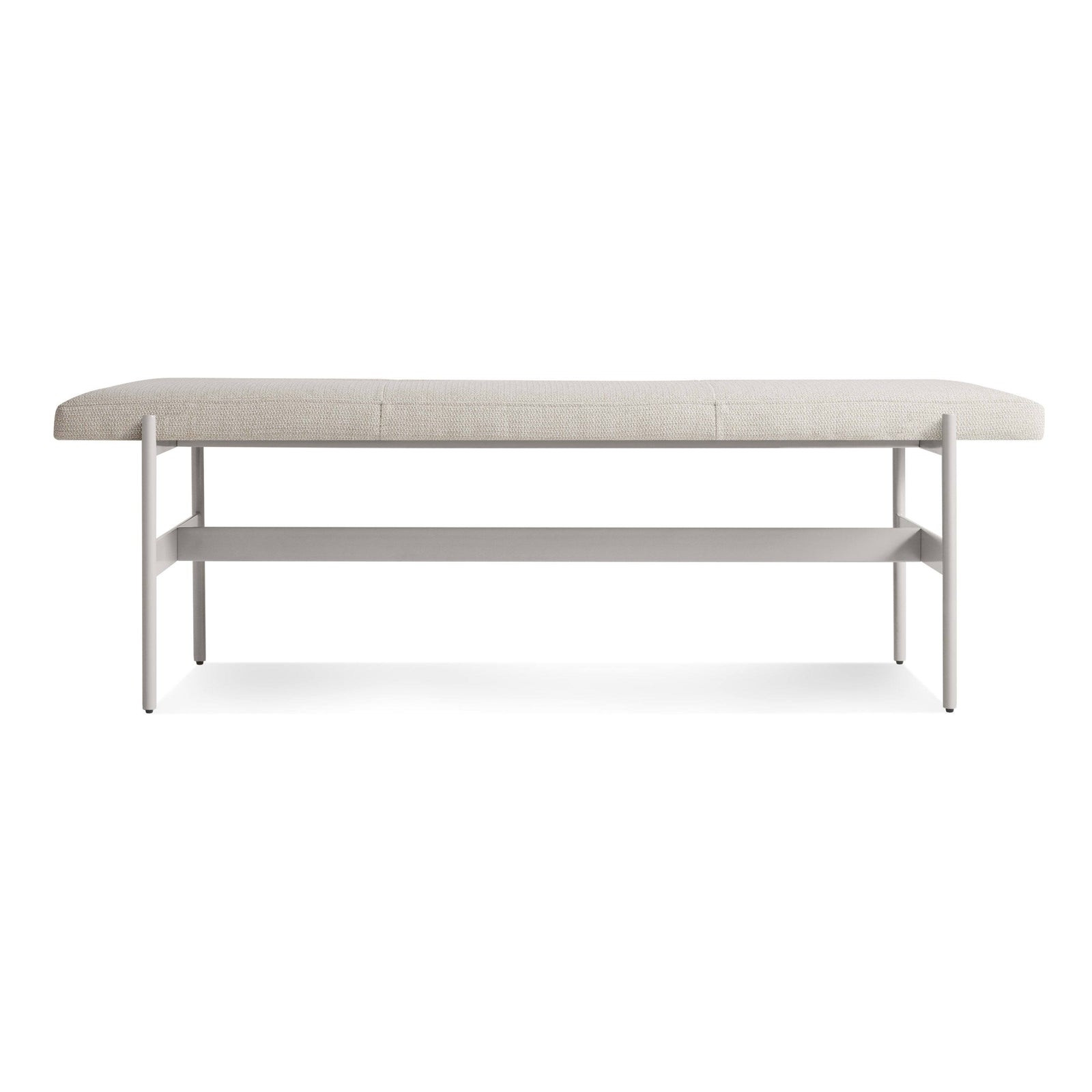 Daybench Benches BluDot Maharam Mantle in Future / Putty