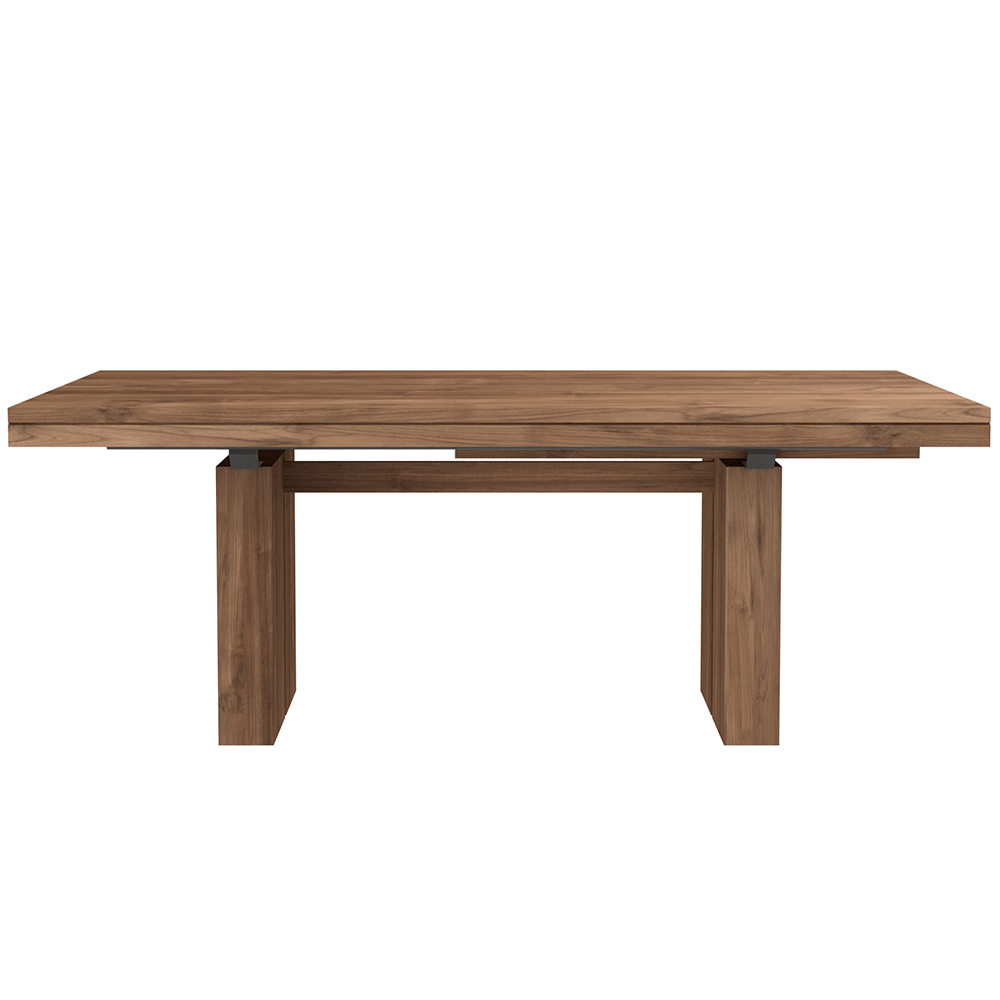 Double Expandable Dining Table Dining Tables Ethnicraft Solid Teak