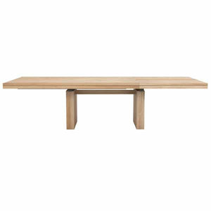 Double Expandable Dining Table Dining Tables Ethnicraft Solid Oak 