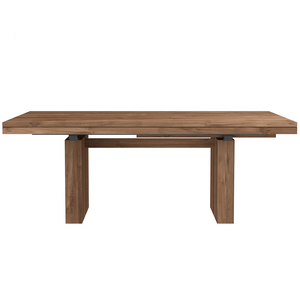 Double Expandable Dining Table Dining Tables Ethnicraft Solid Teak 