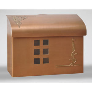 E7 Arts & Crafts Mailboxes Mailboxes Ecco Copper 