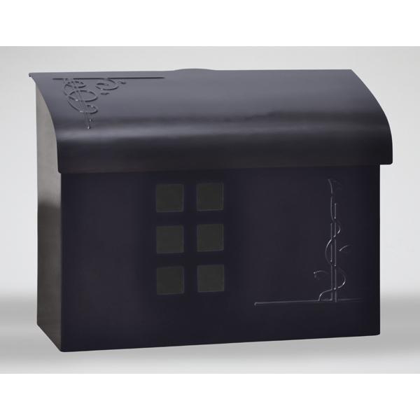 E7 Arts & Crafts Mailboxes Mailboxes Ecco Black Pewter