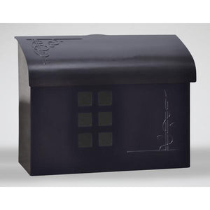 E7 Arts & Crafts Mailboxes Mailboxes Ecco Black Pewter 