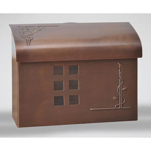 E7 Arts & Crafts Mailboxes Mailboxes Ecco Antique Copper 