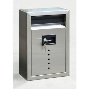 E9 & E10 Locking Mailboxes Mailboxes Ecco Small Stainless Steel 
