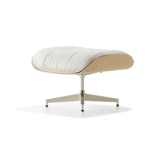 Eames Ottoman White Ash ottomans herman miller