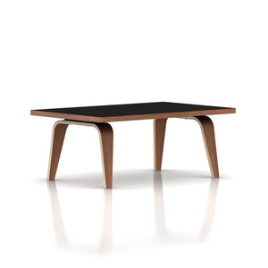 Eames Rectangular Coffee Table / Laminate Top with Veneer Edge Coffee Tables herman miller 36-inches Wide Black Top 