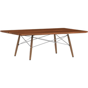 Eames Rectangular Dowel Leg Coffee Table Coffee Tables herman miller Santos Palisander +$650.00 Walnut +$30.00 Chrome +$15.00
