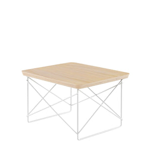 Eames Wire Base Low Table side/end table herman miller White Ash +$95.00 Studio White 