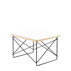 Eames Wire Base Low Table side/end table herman miller White Black 