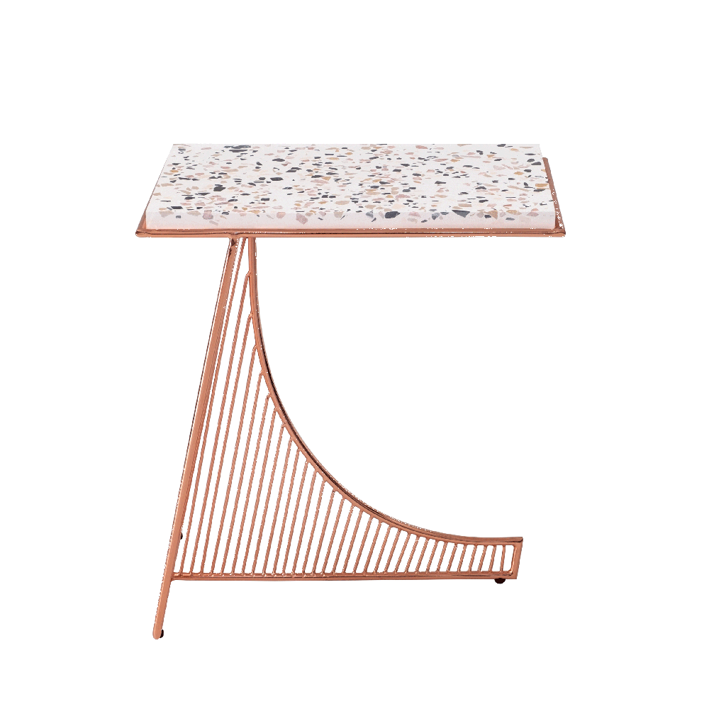 Eclipse Table Tables Bend Goods Copper +$60.00 Terrazzo +$180.00