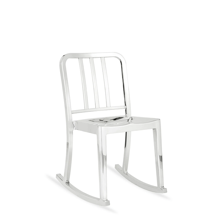 Emeco Heritage Rocking Chair rocking chairs Emeco Hand Polished