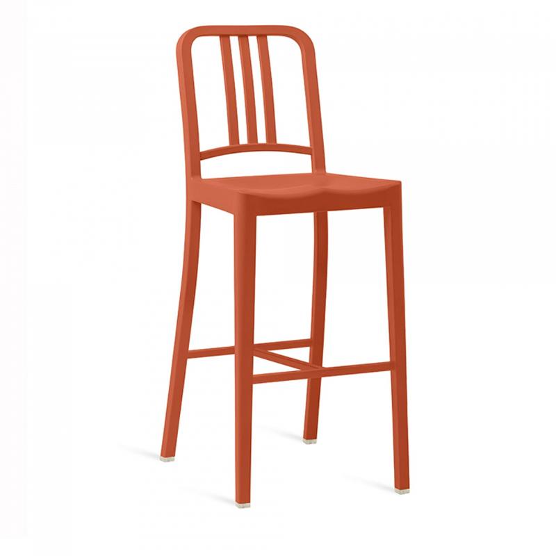 Emeco 111 Navy Barstool Stools Emeco PERSIMMON